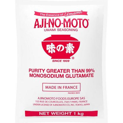 MSG sodium glutamate Ajinomoto ผงชูรส อายิโนะโมะโต๊ะ