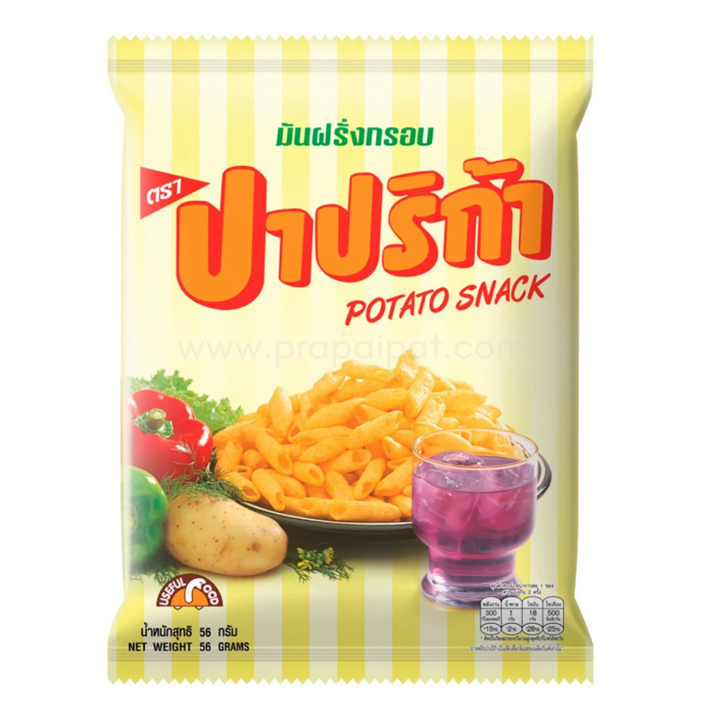 Potato Snack 56 gram - ขนม ปาปริก้า