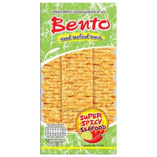 BENTO Squid Snack Seafood Super Spicy 20 Gram