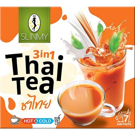 SLINMY Instant Teemix Thailändisch Thai Milk Tea 210 g ชา ไทย