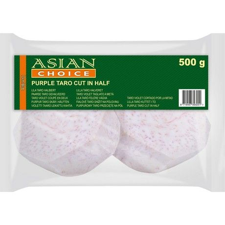 Taro Lila Halbiert เผือกแช่แข็ง 500 Gram 📍❄️Tiefkühlprodukte