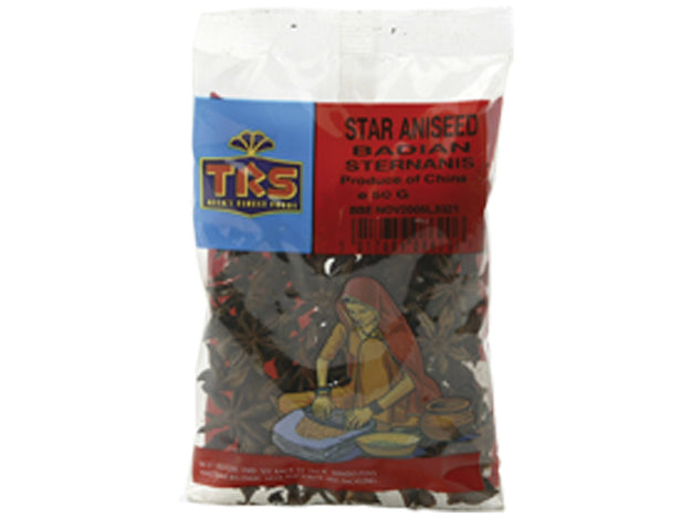 TRS Sternanis (Ganz) 50 Gram โป๊ยกั๊ก แห้ง