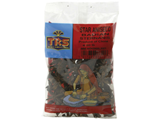 TRS Sternanis (Ganz) 50 Gram โป๊ยกั๊ก แห้ง