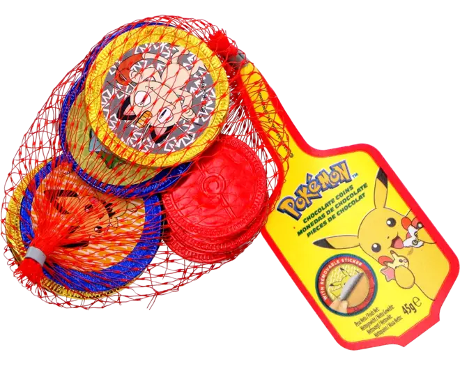 Pokemon Chocolate Coins 45 g