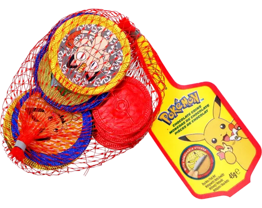 Pokemon Chocolate Coins 45 g