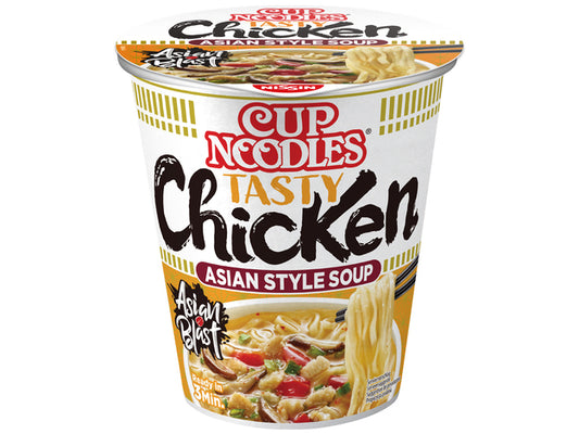 Instant Noodles Asian Style Chicken Nissin 63 Gram