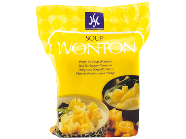 Dicke Teigblätter für Wantan Wonton Suppe แป้งเกี๊ยว แบบหนา 📍❄️Tiefkühlprodukte