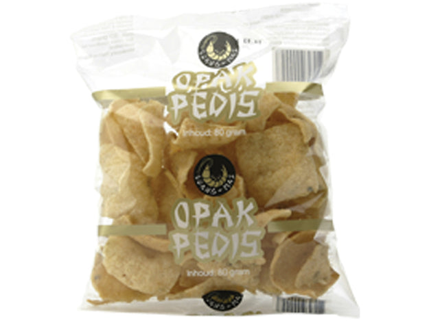 Opak Pedis Kassavachips 80 g ข้าวเกรียบกุ้ง