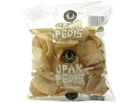 Opak Pedis Kassavachips 80 g ข้าวเกรียบกุ้ง