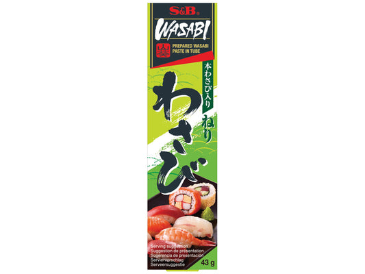 S&B Wasabipaste 43 g วาซาบิ