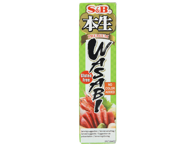 S&B Premium Wasabipaste in Tube 43 Gram