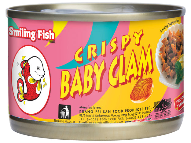 Knusprige Venusmuscheln - Crispy Baby Clams 30 g หอยลาย กรอบ