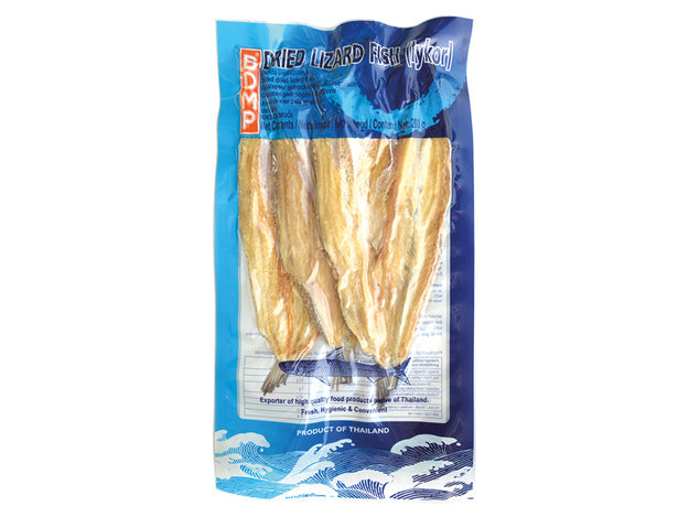 Gesalzener Getrockneter Eidechsenfisch 200 g - BDMP - 📍❄️Tiefkühlprodukte ปลาทะเล แห้ง