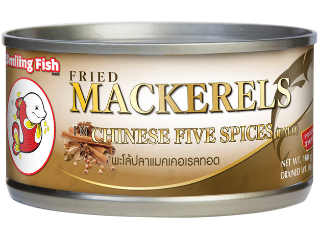 Frittierte Makrele Chin. Fünf-Gewürze 160 g ปลาซาร์ดีน รสพะโล้