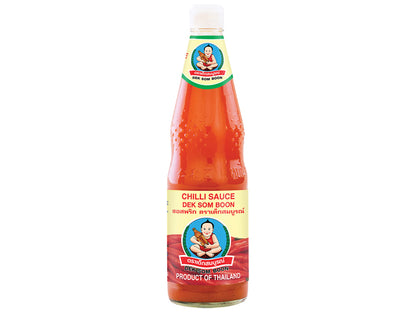 Chilisauce scharf DEKSOMBOON ซอสพริก ตรา เด็กสมบูรณ์