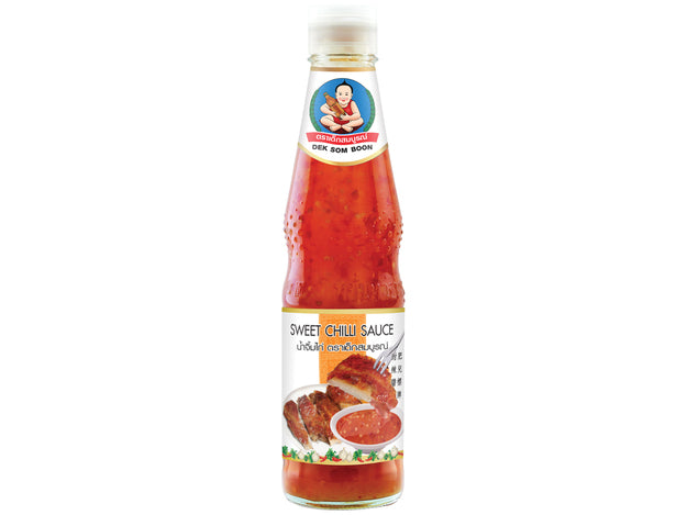 Süße Chilisauce (Healthy Boy) Dek Som Boon (2 Größen) ซอสพริก