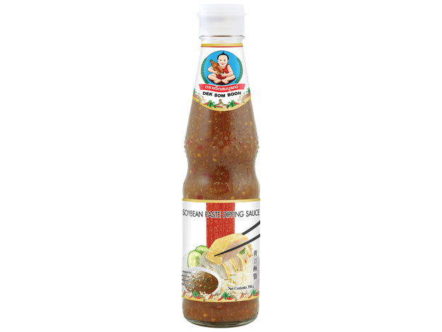Dipsauce Sojabohnenpaste (Healthy Boy) Dek Som Boon 300 ml น้ำจิ้มข้าวมันไก่ ตราเด็กสมบูรณ์ เต้าเจี้ยว