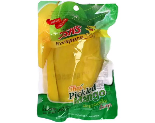 Woraporn Pickled Mango Snack 180 g มะม่วงดอง วรพร