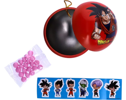 Dragon Ball Z Metal Christmas Ball with Candy 5 g