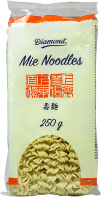 Diamond Mie Noodles 250 g เส้นบะหมี่แห้ง
