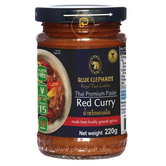 Blue Elephant Thai Premium Paste Red Curry 220 Gram