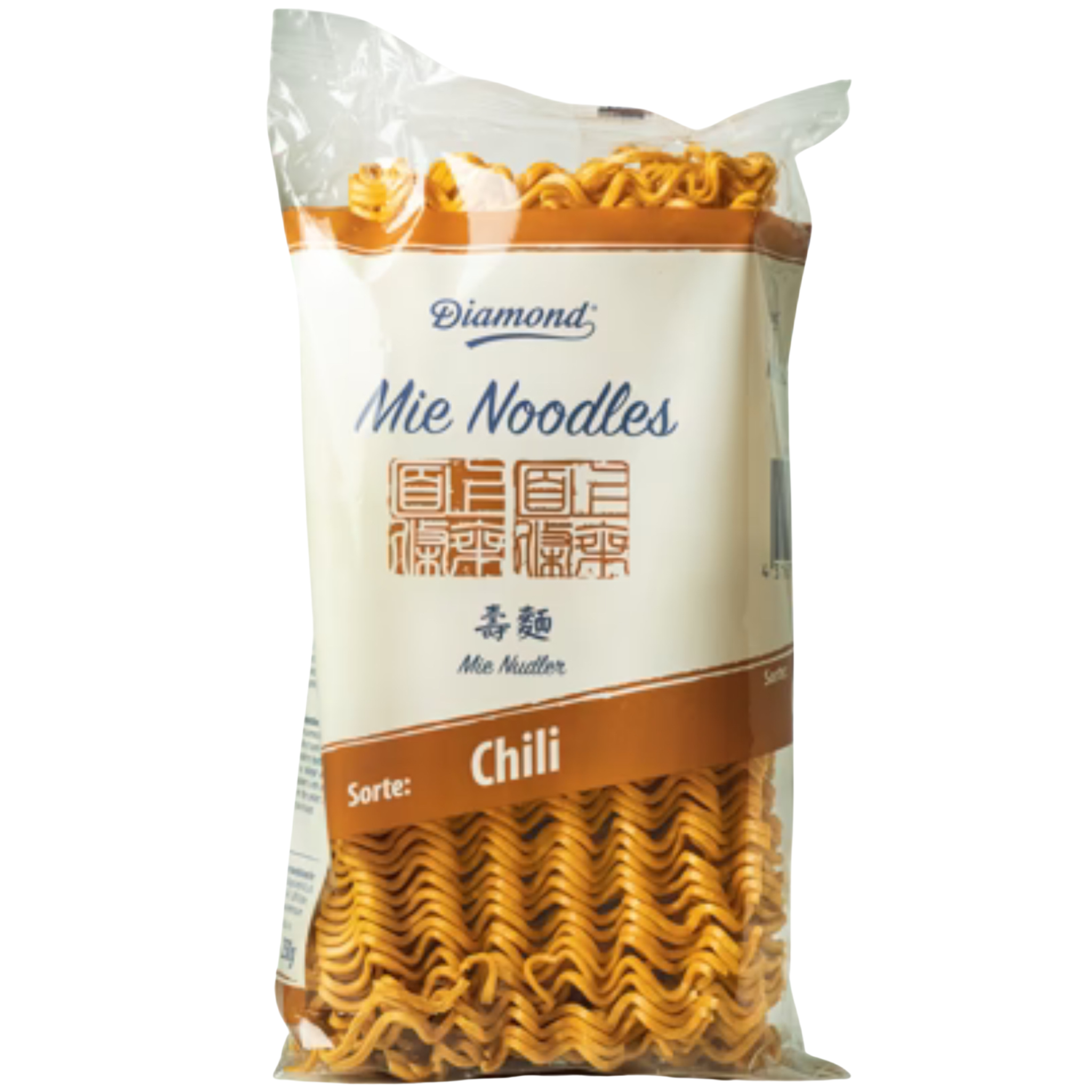 DIAMOND Mie Nudeln Chili 250 g เส้นบะหมี่ ผสม พริก