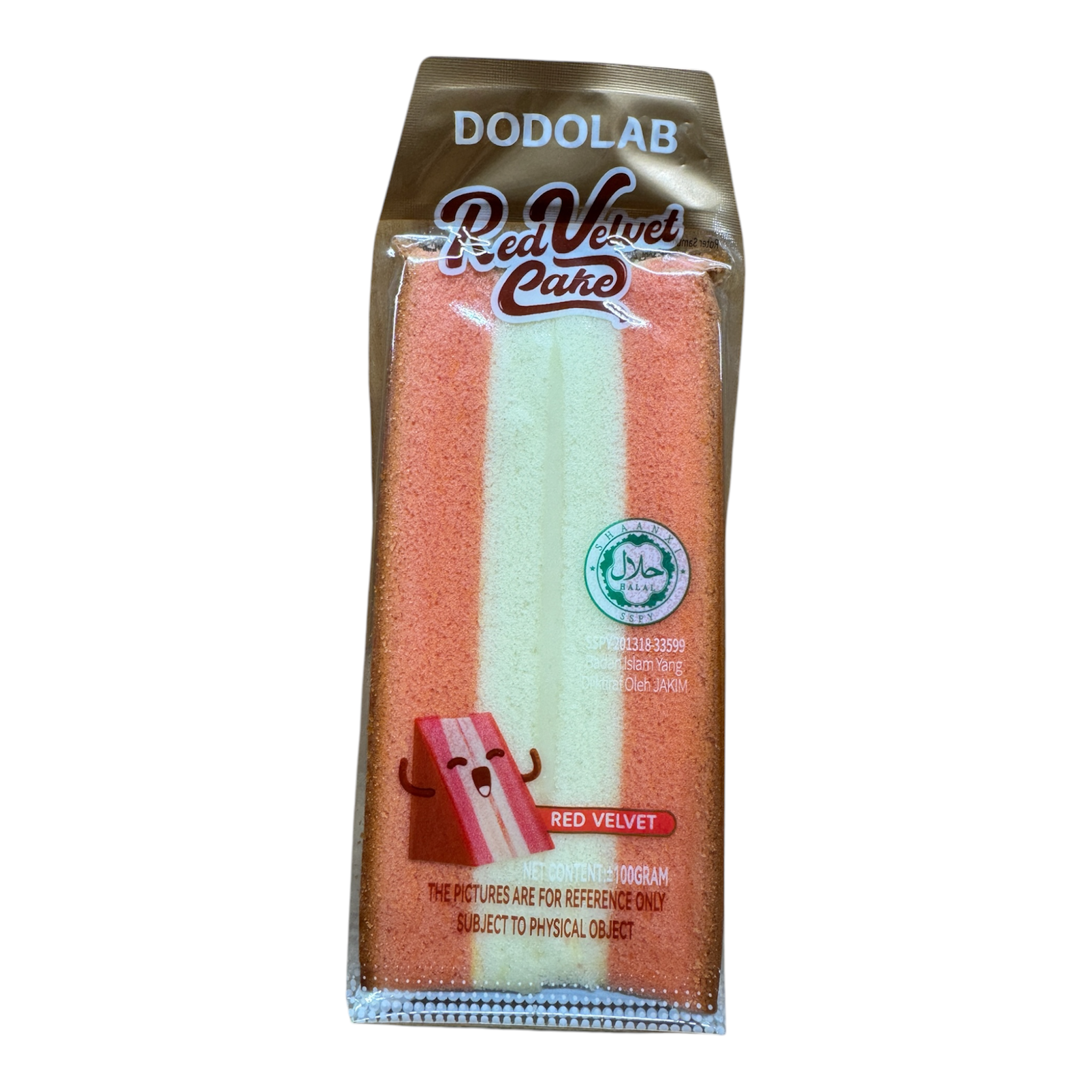 DODOLAB triangle chiffon sponge cake 100 Gram