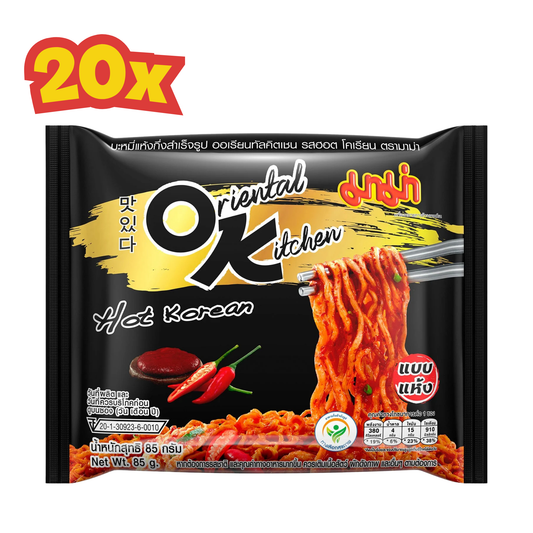 MAMA OK Oriental Kitchen Instantnudeln Scharf Koreanischer Art 85 g