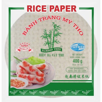 Bamboo Tree Rice Paper (2 sizes) แผ่น ป๊อเปี๊ยะ สำหรับ ห่อสด