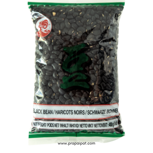 COCK Schwarze Bohnen 400 gram ถั่วดำ เต็มเมล็ด