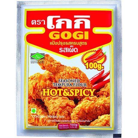 GOGI  Tempuramehl Hot & Spicy 100 g แป้ง โกกิ รสเผ็ด