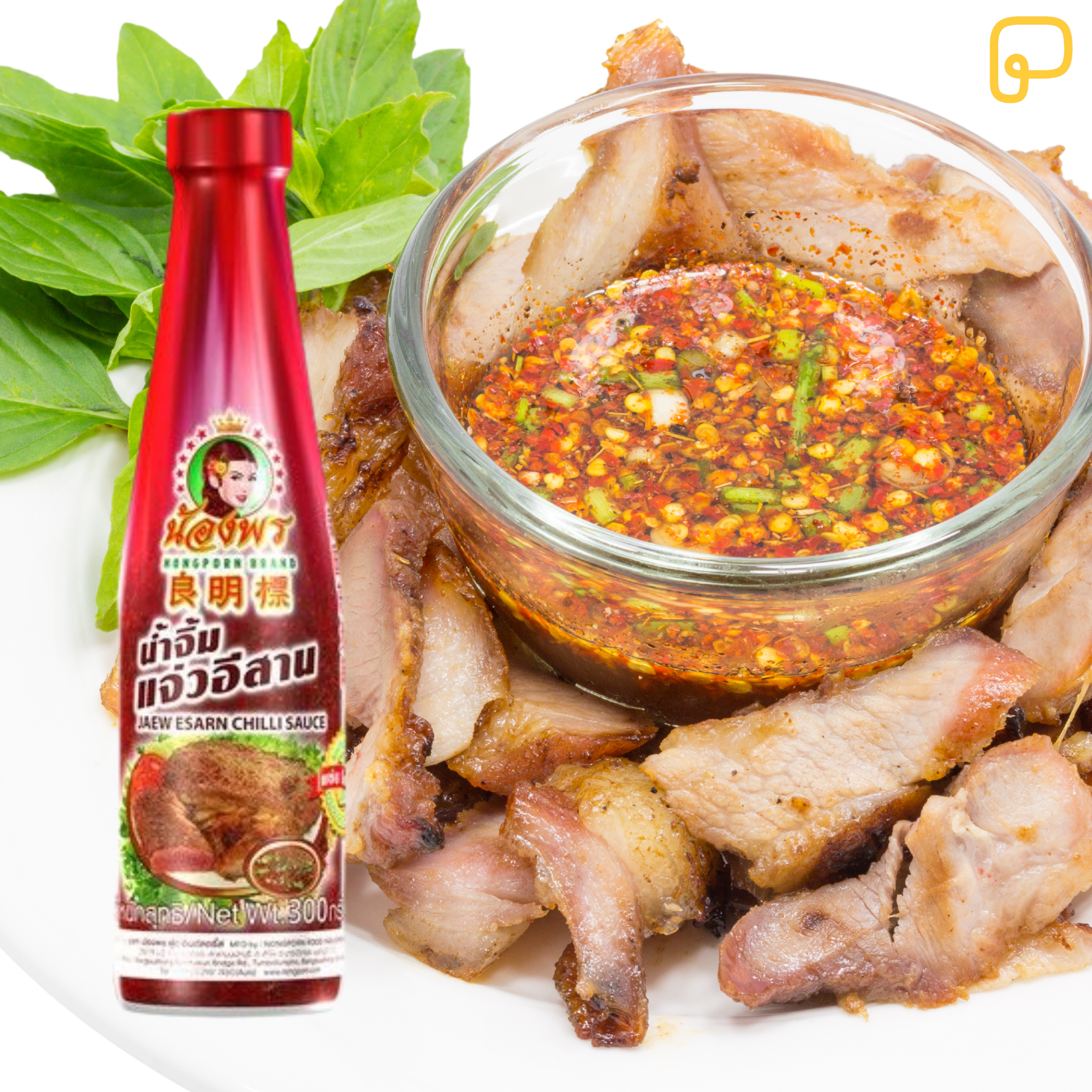 NONGPORN  Chilisoße Jaew Esarn 300 g น้ำจิ้มแจ่วอิสาน