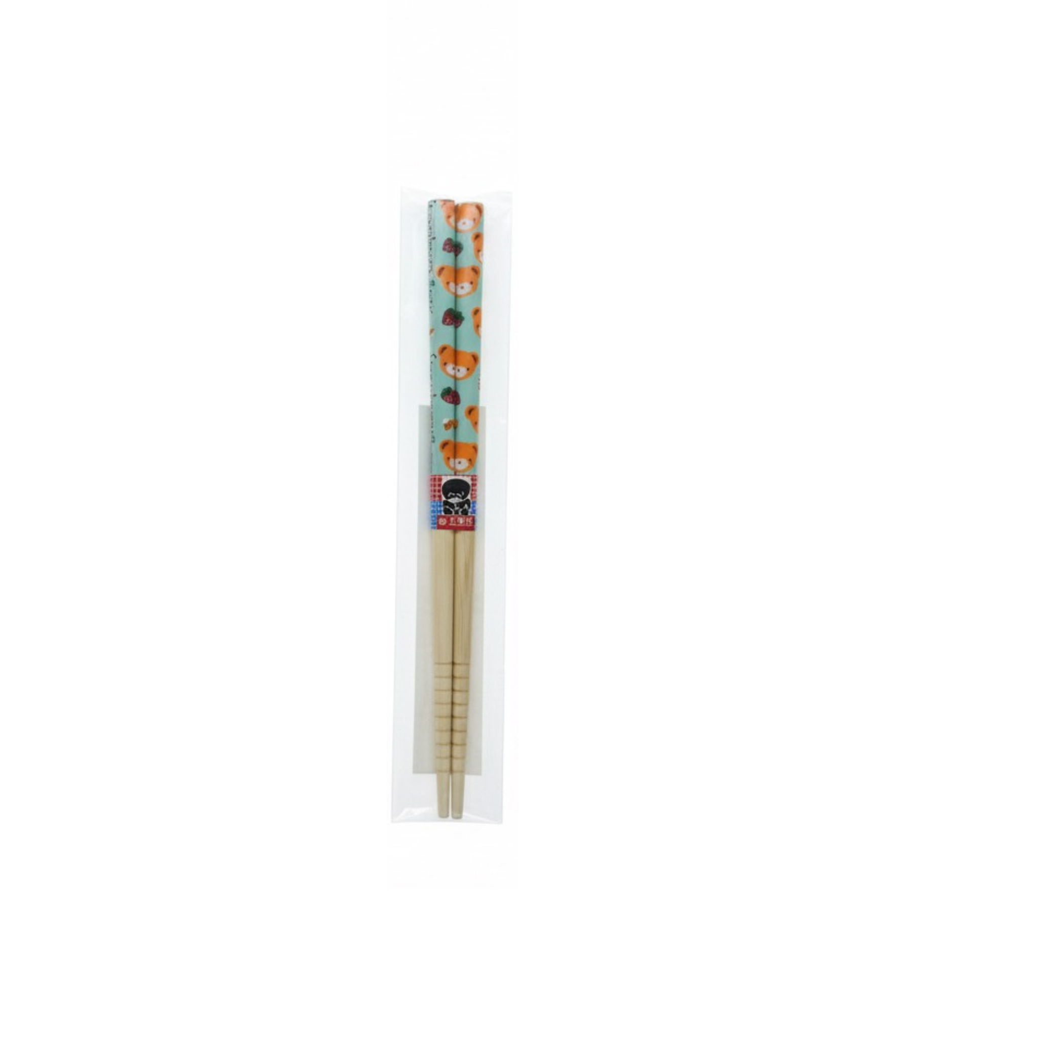 Essstäbchen für Kinder mit Cartoon-Motiv Wooden chopsticks