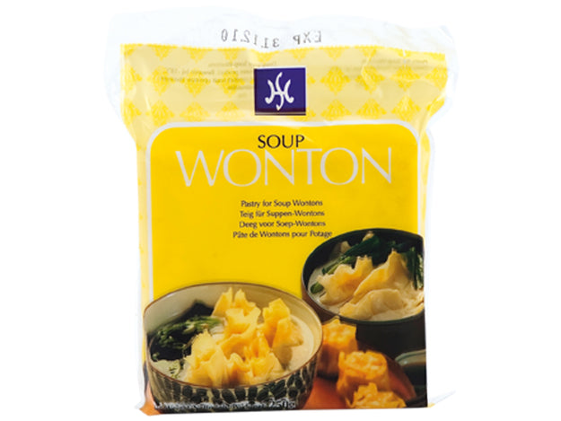 Dicke Teigblätter für Wantan Wonton Suppe แป้งเกี๊ยว แบบหนา 📍❄️Tiefkühlprodukte