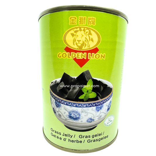 GOLDEN LION Grass Jelly 540 Gram เฉาก๊วย กระป๋อง