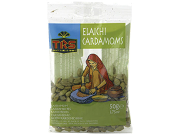 TRS Elaichi / Green Cardamom (Whole)  กระวานเขียว 50 Gram