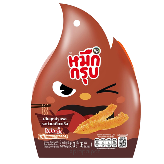Sunsu Muek Groop Konjac Snack 50 Gram หมึกกรุบ ซันซุ