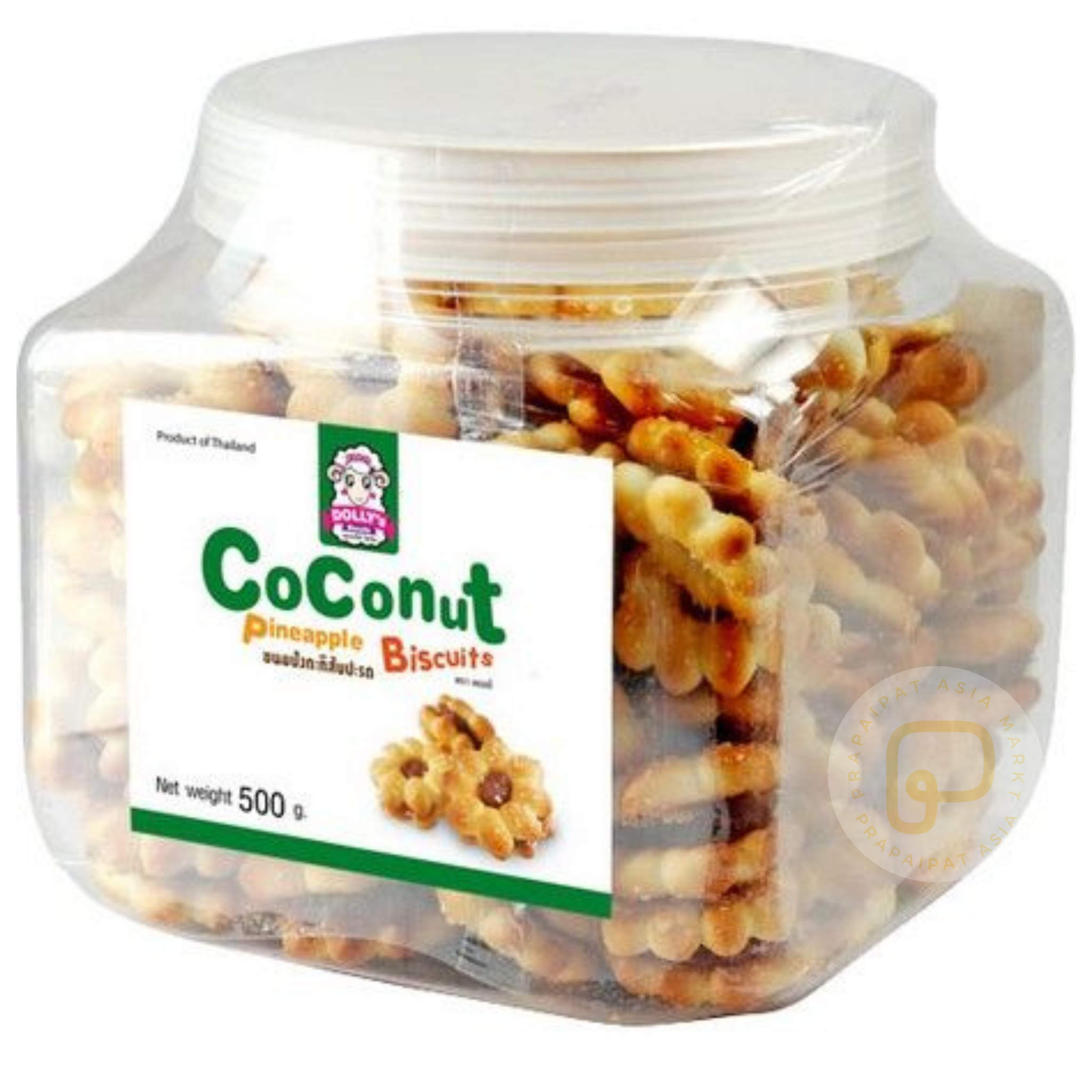 Coconut pineapple biscuit 500 grams