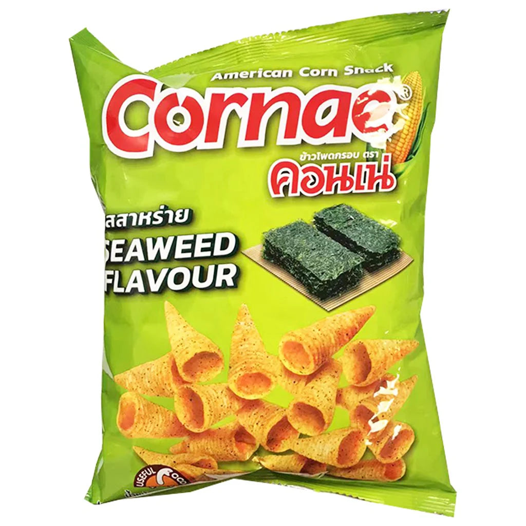 Cornae – Corn Snack Seaweed Flavour 48g คอนเน่ สาหร่าย