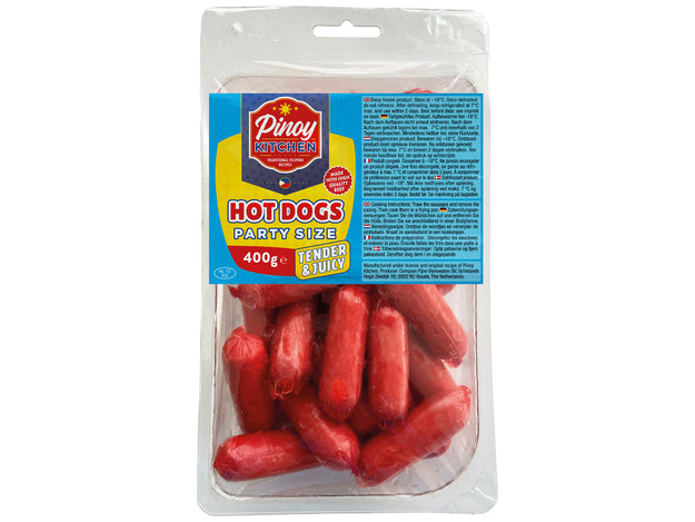 Hot Dog Pinot Kitchen 400 gram ไส้กรอกแดง ฟิลิบ
