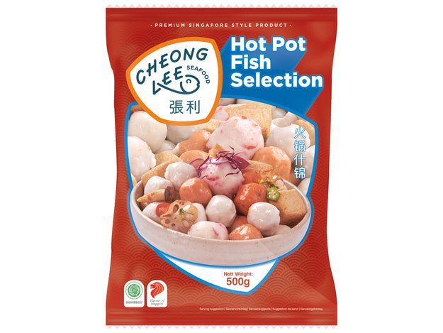 Fish Selection for Hot Pot Cheong Lee Seafood 500 Gram ลูกชิ้นปลารวมมิตร สำหรับ ชาบู ❄️Tiefkühlprodukte