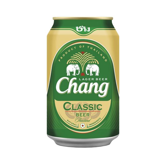 Chang Beer 5% Vol. 330ml (Thailand) เบียร์ช้าง