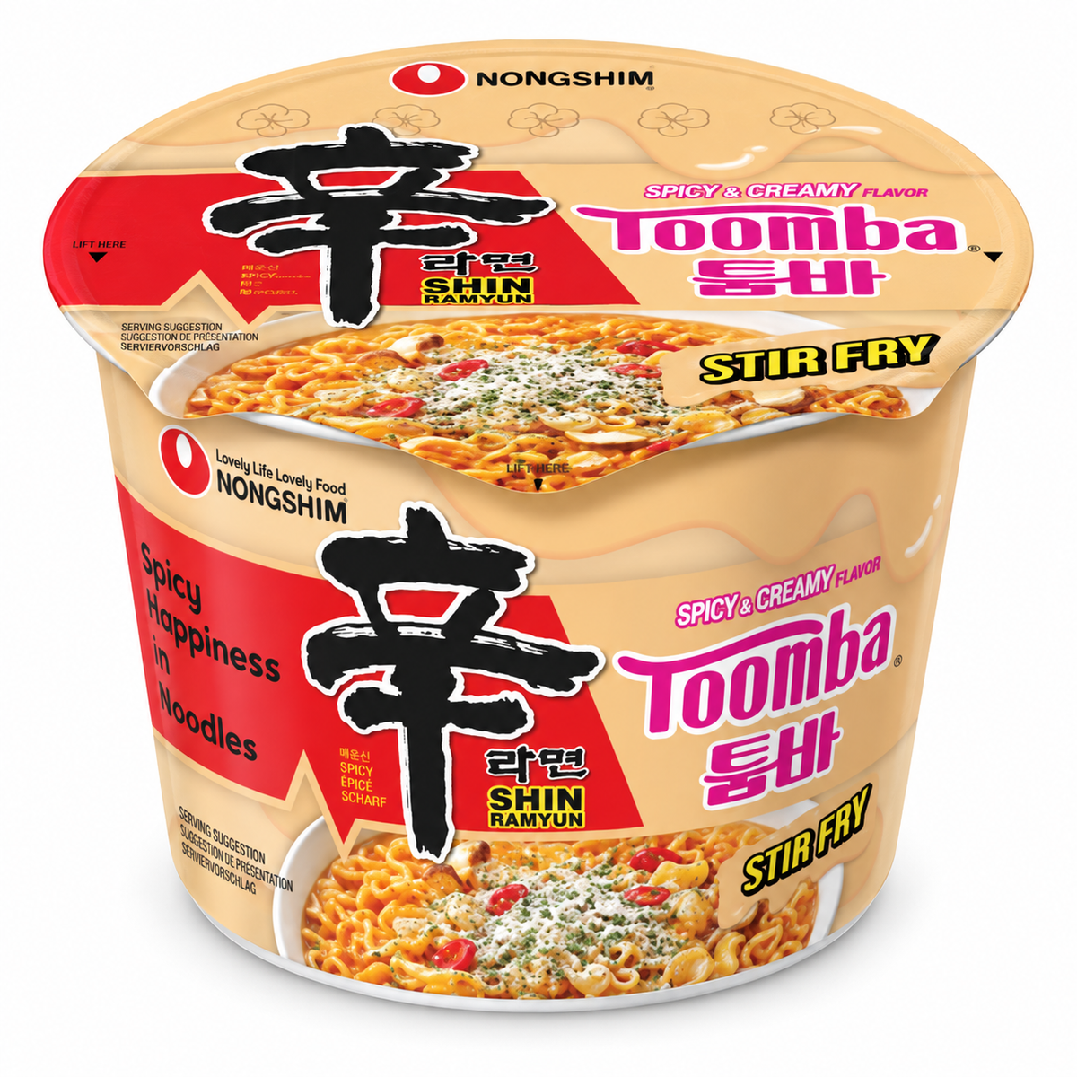 Instant-Cup-Nudeln Shin Ramyun Toomba Big Bowl 113 g