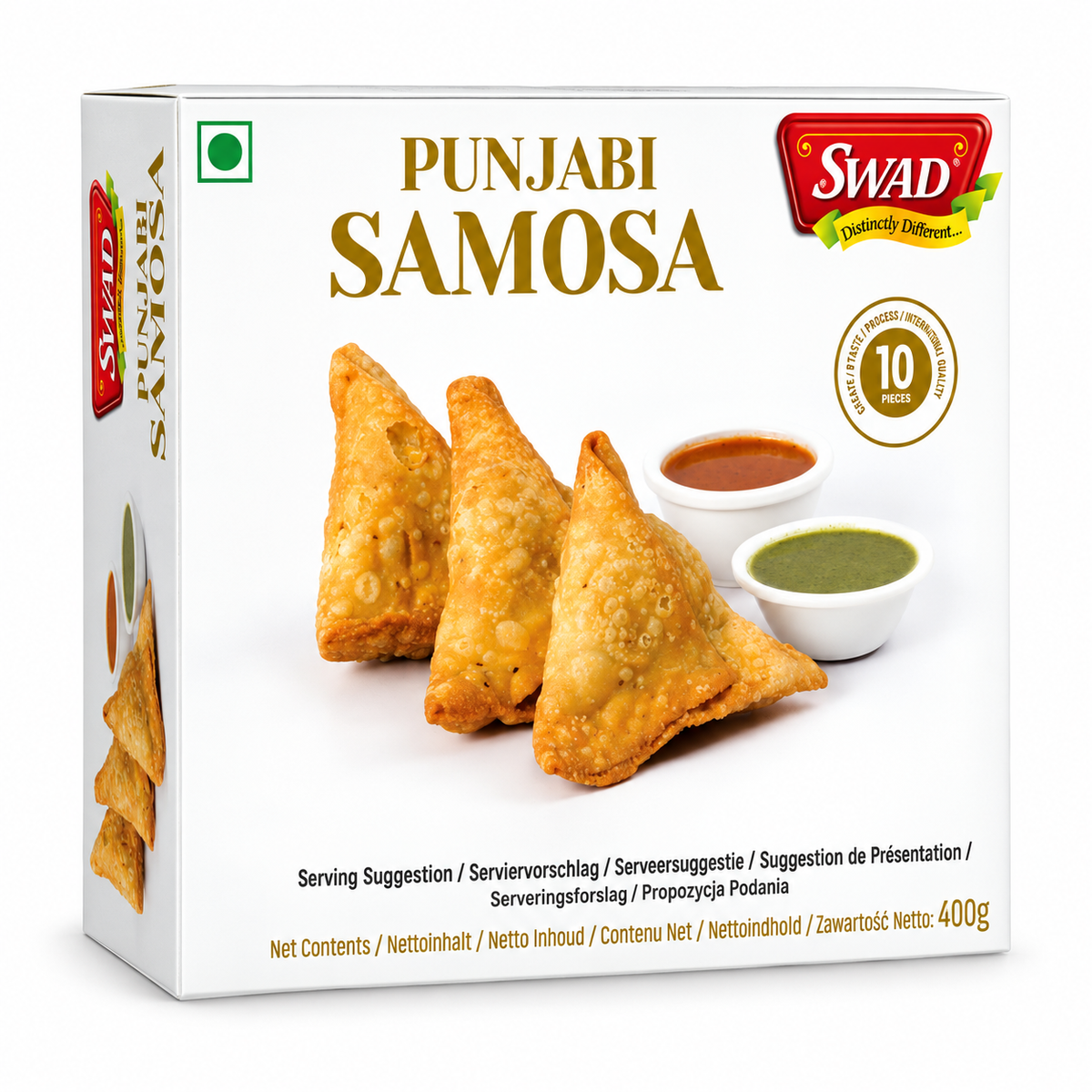 Samosa mit Kartoffel-Erbsen-Füllung 400 g