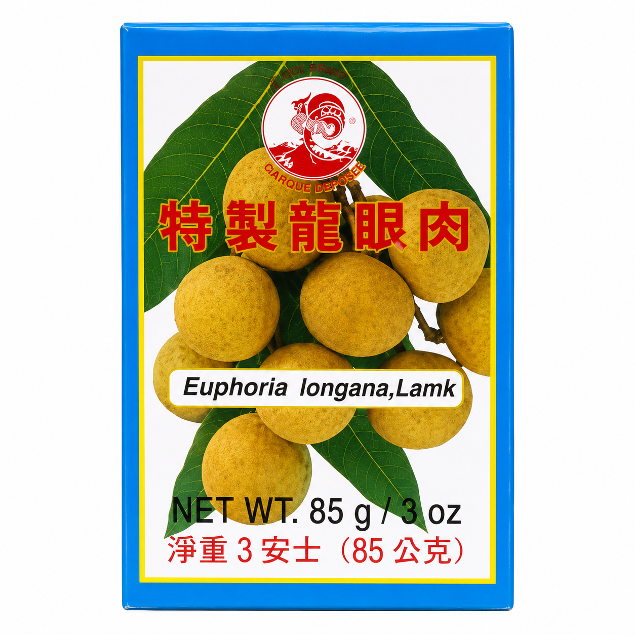 COCK Seedless Longan 85 g ลำไย อบแห้ง