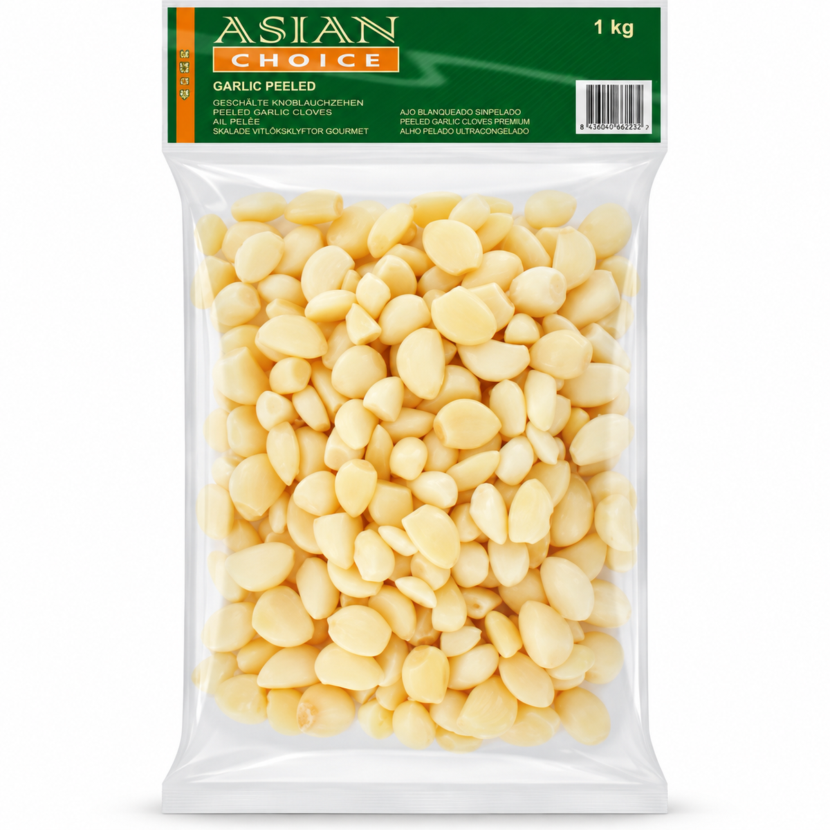 Knoblauchzehen Geschält 1 kg ❄️Tiefkühlprodukt❄️