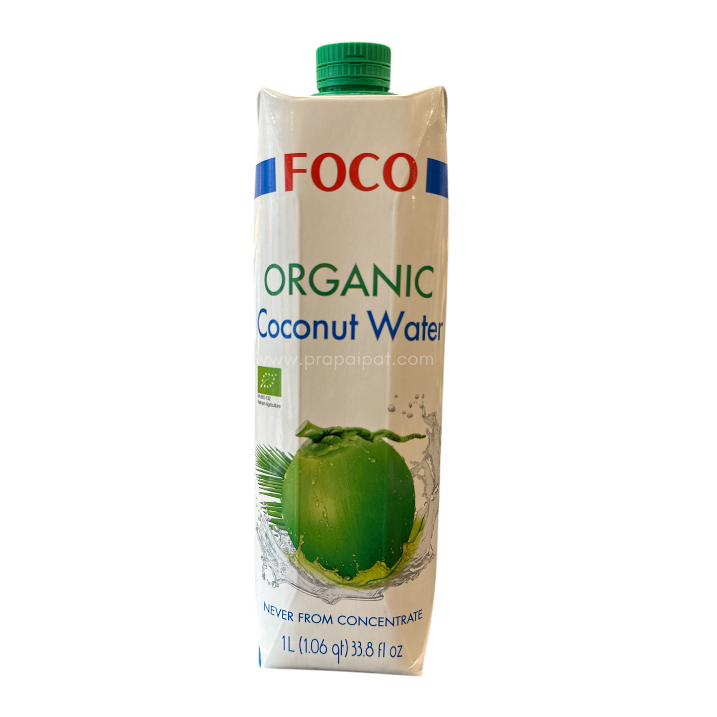 FOCO Bio Kokosnusswasser น้ำมะพร้าว ออแกนิค