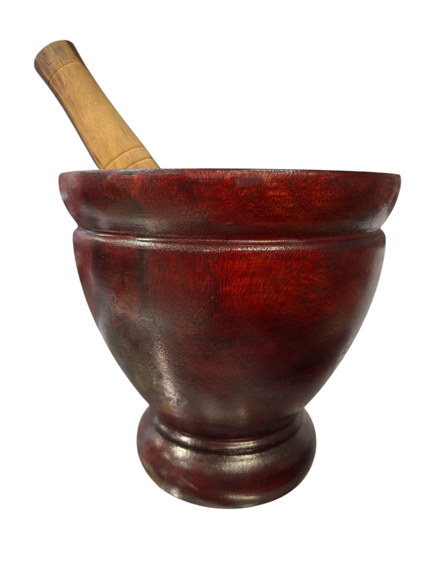 Wooden Mortar & Pestle 30cm / 12" 1set ครกไม้ พร้อมสาก