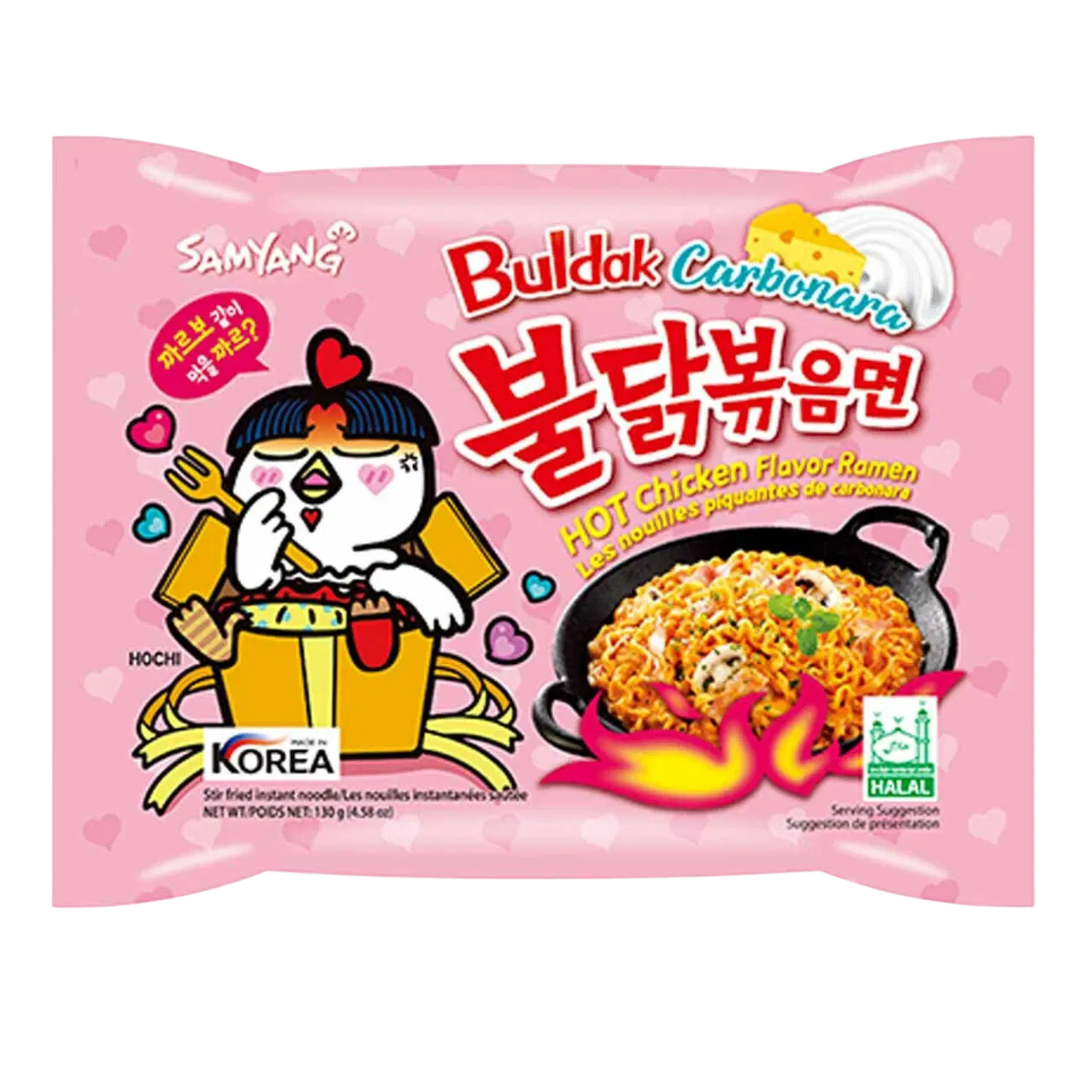Samyang Buldak Carbonara Hot Chicken Flavor Ramen 130 g
