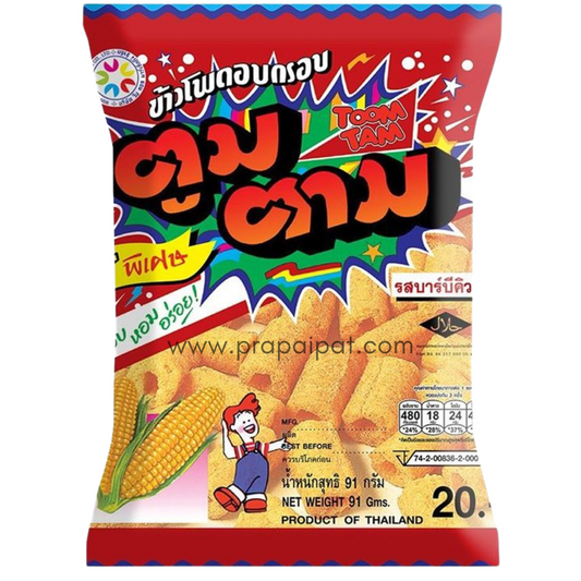 TOOM TAM Corn Snack BBQ ขนม ตูมตาม 91 g
